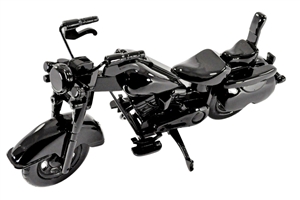 Black Motorcycle Harley Honda Yamaha Bike Model