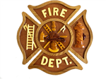 Fire Fighter Wall Plaque