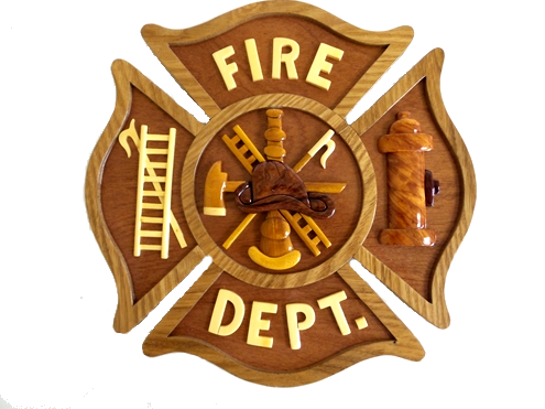 Fire Fighter Wall Plaque
