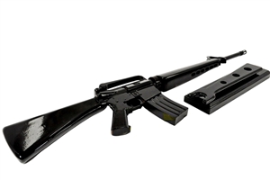 M-16 Rifle Military Vietnam Gun