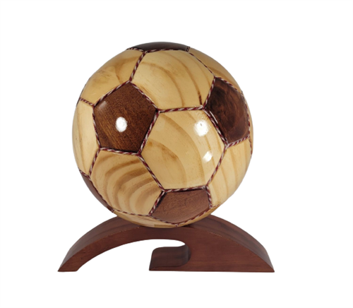 Wooden Soccer Ball -