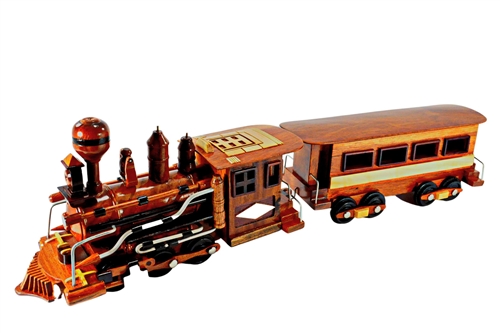 vintage train Wood Gift