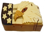 USA Eagle Puzzle Box