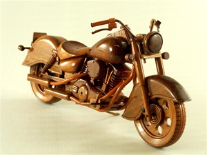New Harley Wooden Motorcycle Model 